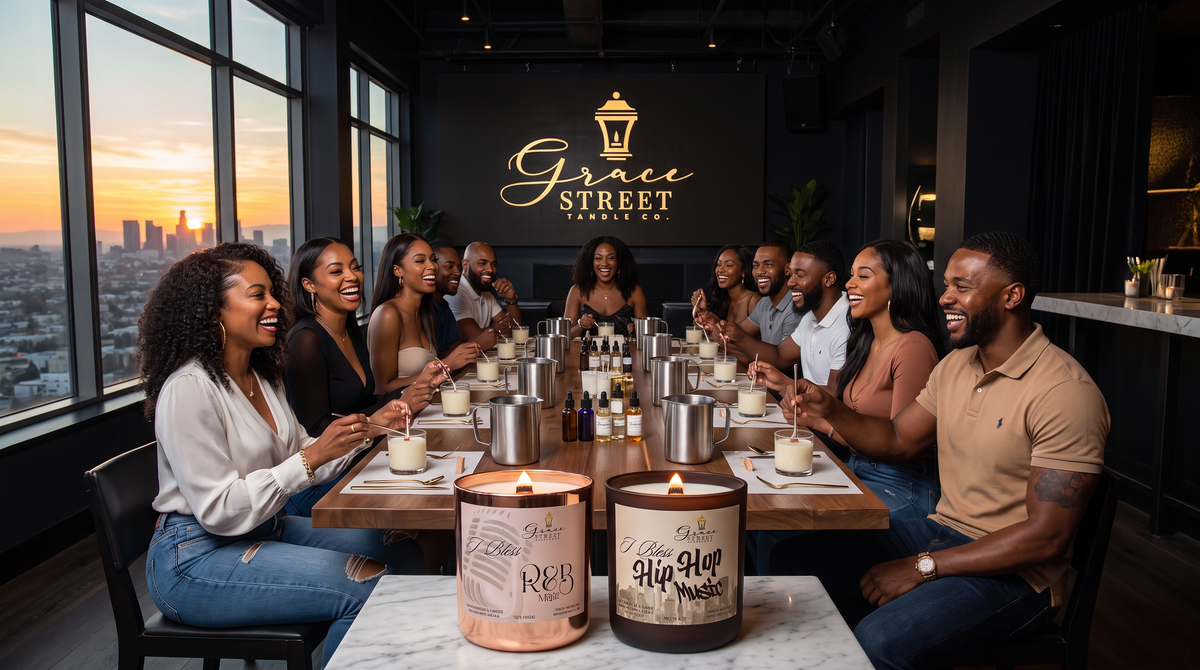10/9  Candle Making Class