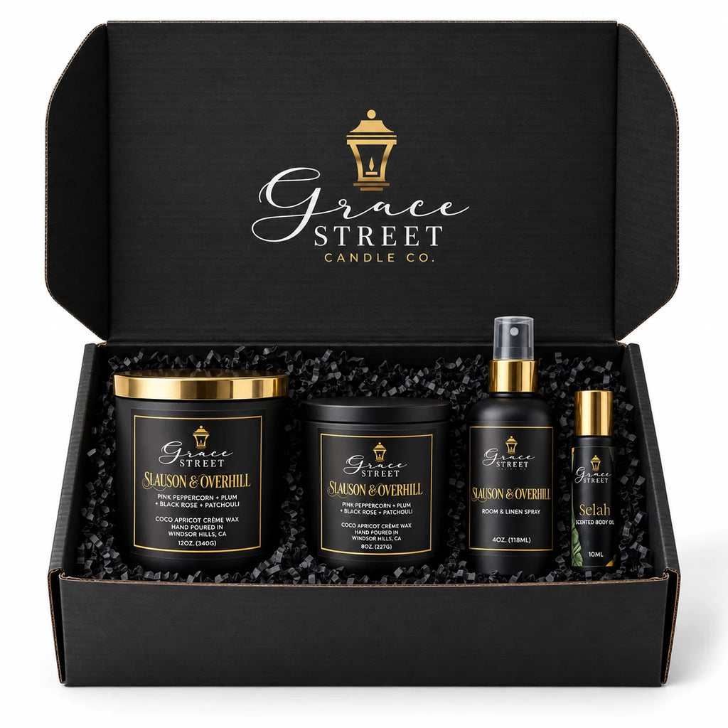 Slauson & Overhill Luxury Candle Gift Box