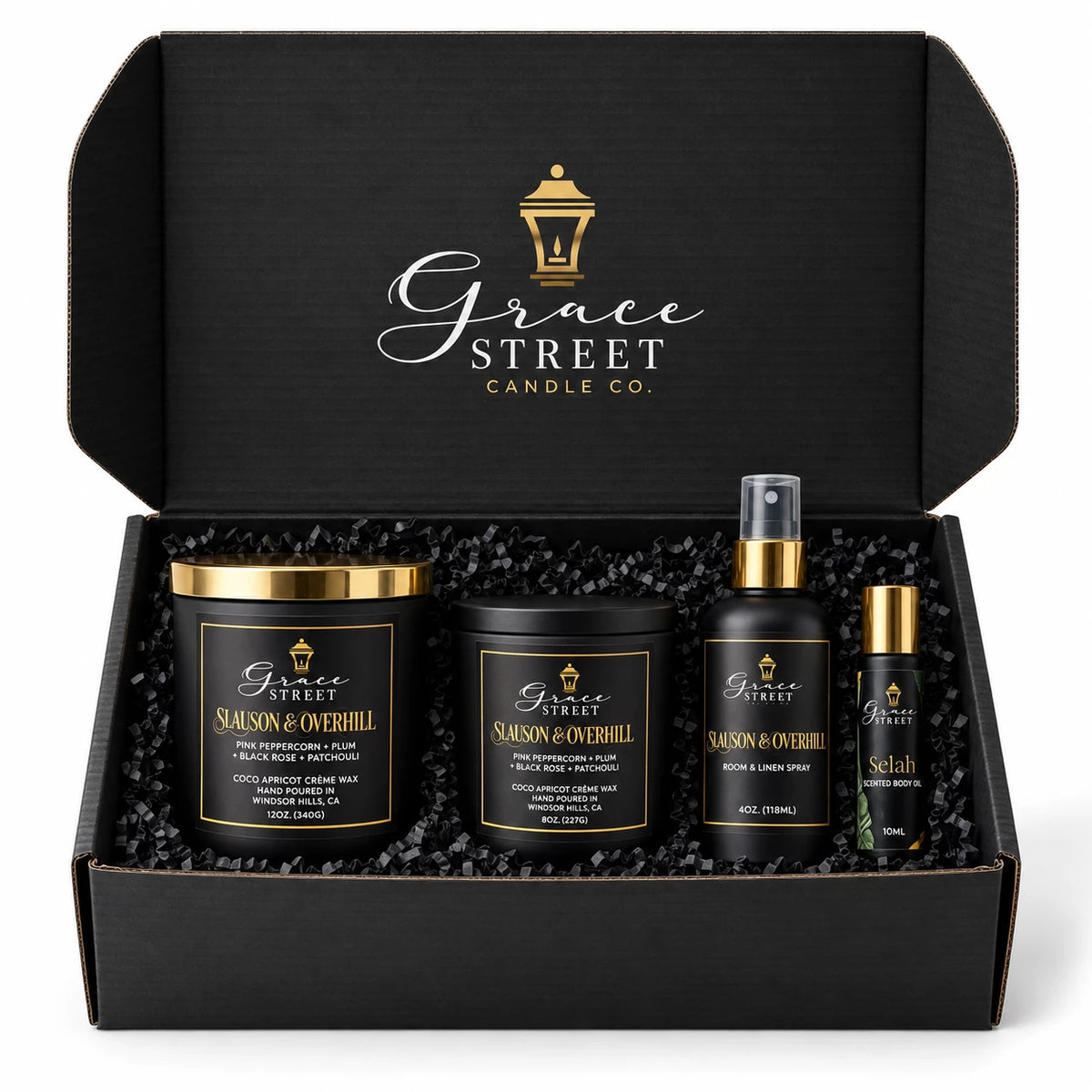 Slauson & Overhill Luxury Candle Gift Box