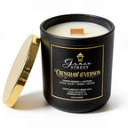 Crenshaw & Vernon | 12 oz Luxury Candle w/ Gold Lid