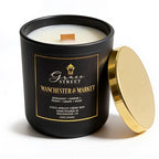 Manchester & Market Gold Lid Luxury Candle- 12 oz. Candle