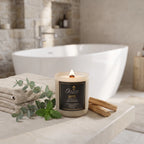Rest | 12 oz. Luxury Candle w/ Gold Lid