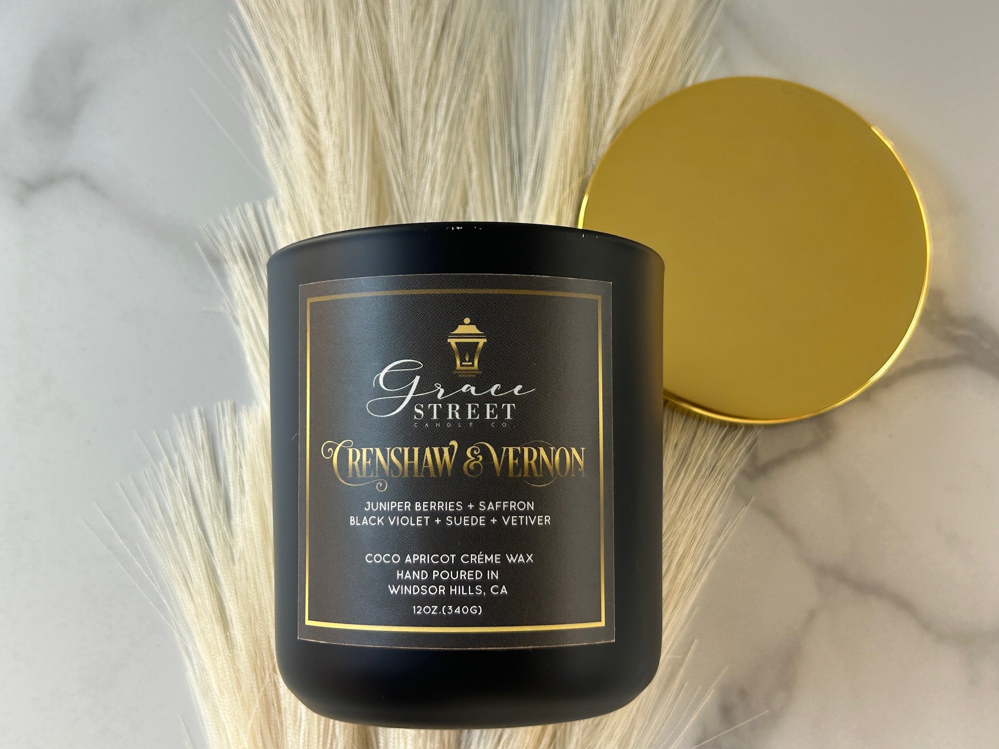 Crenshaw & Vernon 12 oz. Candle
