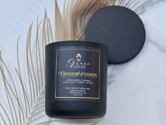 Crenshaw & Vernon 8 oz. Candle