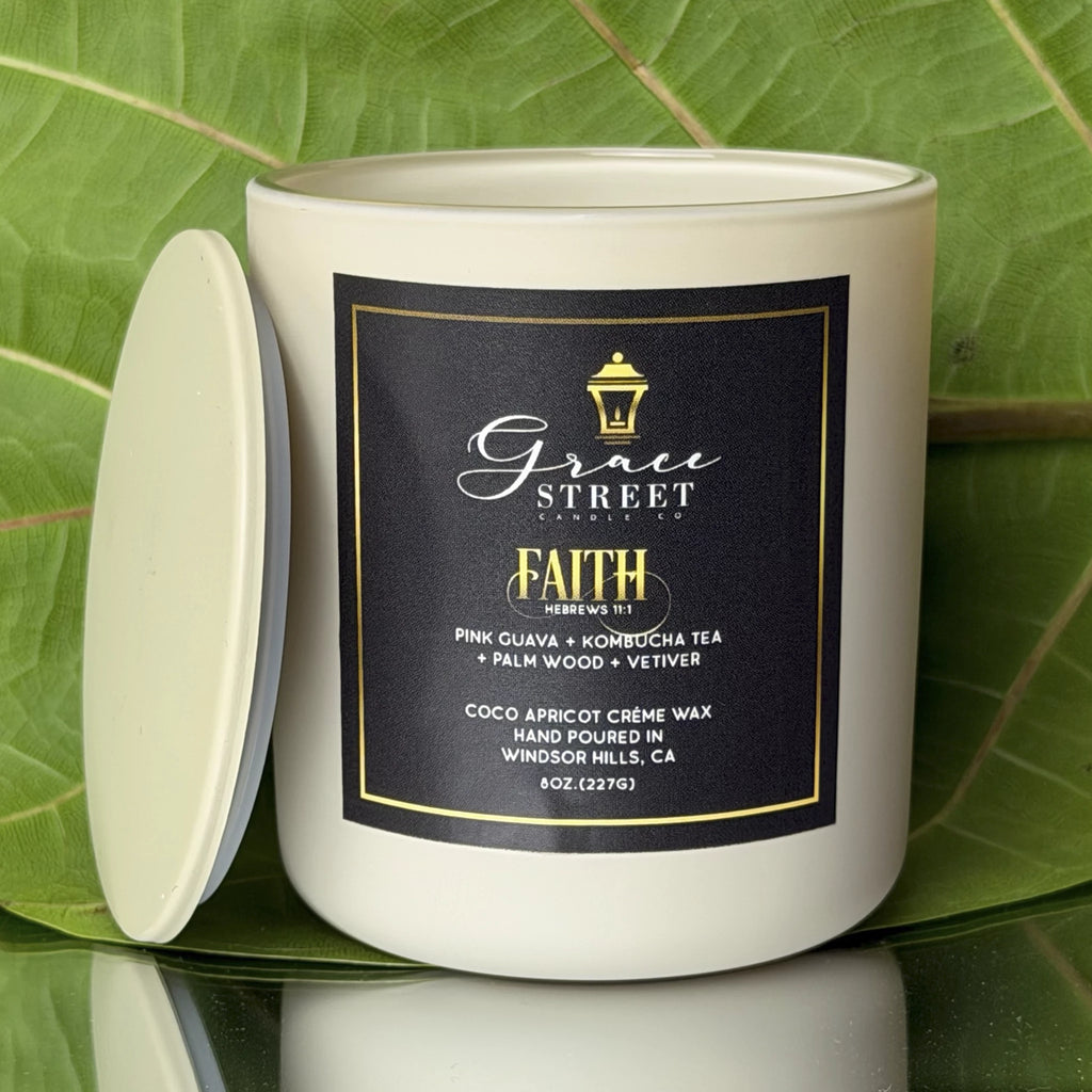 Faith | 8 oz. Luxury Candle w/ Metal Lid