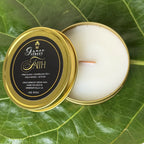 Faith Luxury Travel Tin Candle