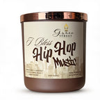 I Bless Hip Hop Rose Gold Lid Luxury Candle-12 oz