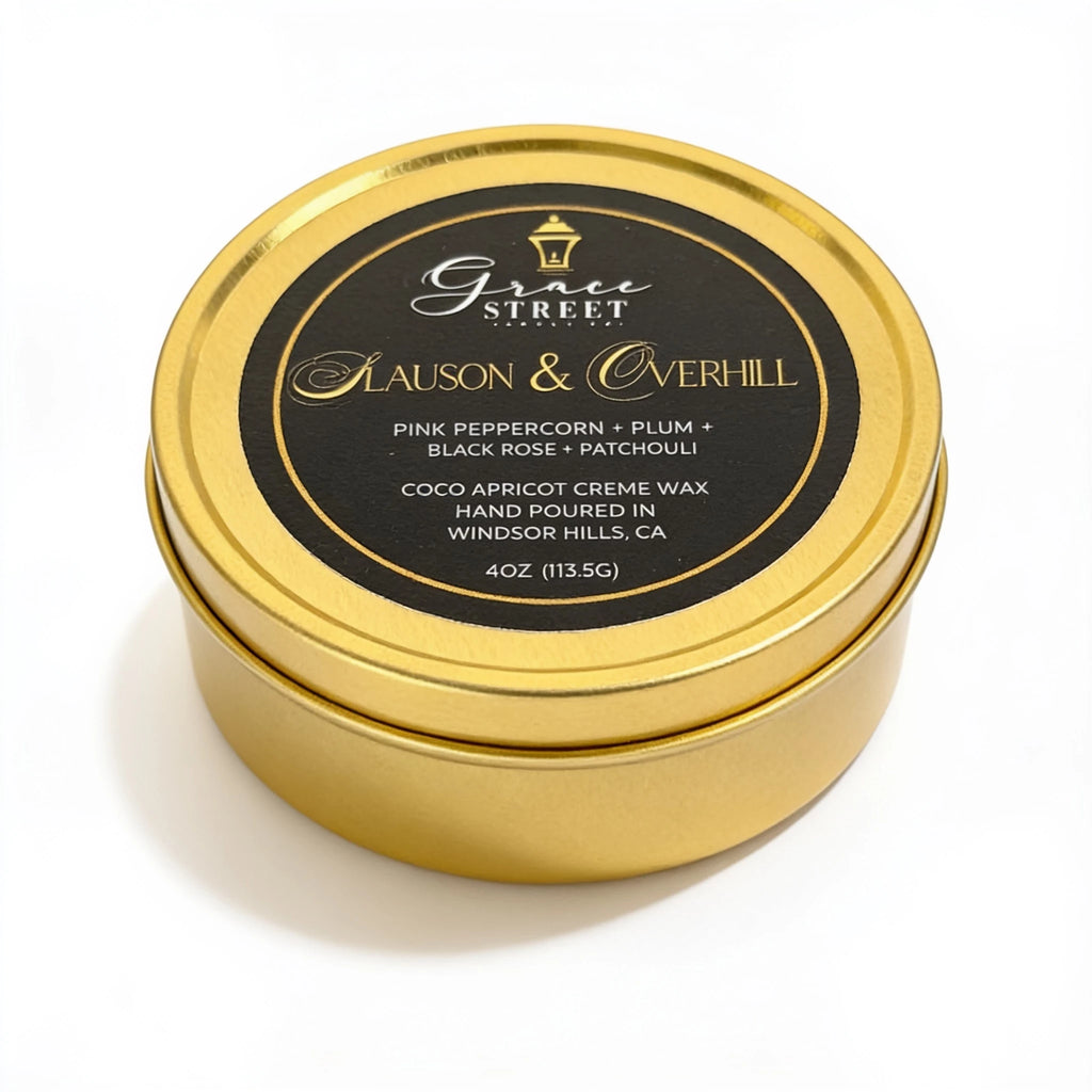 Slauson & Overhill Luxury Travel Tin Candle (4oz)