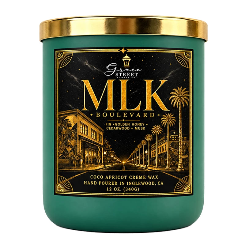 MLK Boulevard  Luxury Candle- 12 oz. Candle