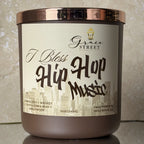 I Bless Hip Hop Rose Gold Lid Luxury Candle-12 oz