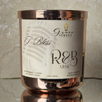 I Bless R&B Music Rose Gold Luxury Lid Candle-12 oz