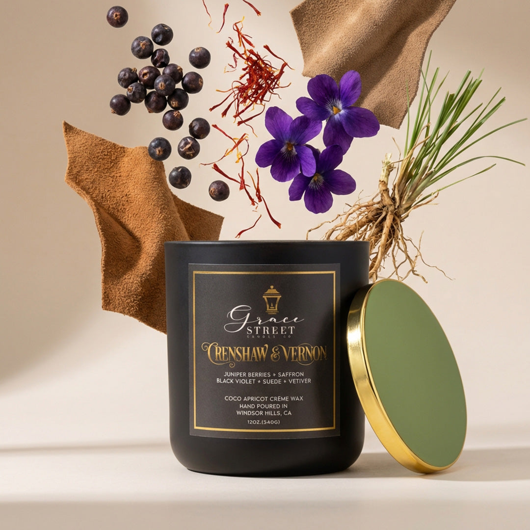 Crenshaw & Vernon 8 oz. Candle