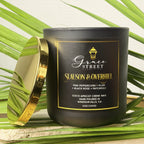 Slauson & Overhill | 12 oz Luxury Candle w/ Gold Lid